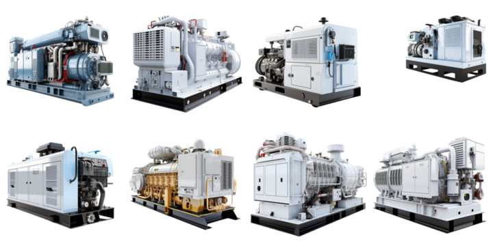 set collection electric generator Artificial Intelligence Generative