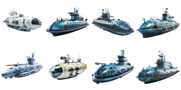 set collection submarine Artificial Intelligence Generative