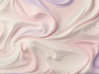 Fototapeta premium creamy-whipped-cream-texture-filling-the-frame-minimalist-pastel-gradient-background-transitioning