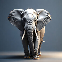 Minimalist Elephant