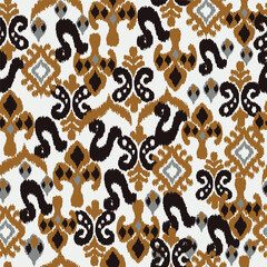 abstract seamless motif fabric patterns, abstract ikat, carpet, fabric, batik	