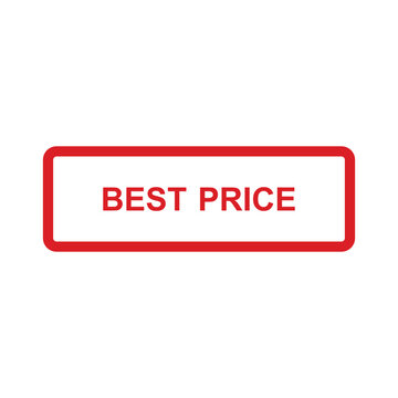 Best price icon vector