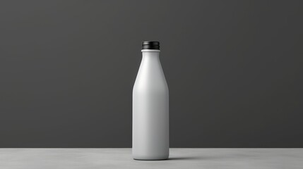 Milk Bottle Mock-Up