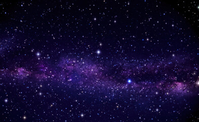 starry night sky, background with stars
