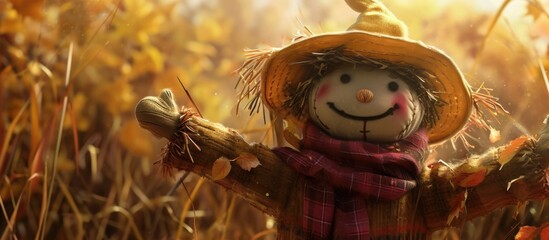 Thanksgiving scarecrow that is adorable.