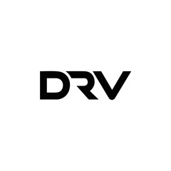 DRV logo. D R V design. White DRV letter. DRV, D R V letter logo design. Initial letter DRV linked circle uppercase monogram logo. D R V letter logo vector design. DRV letter logo design five style.