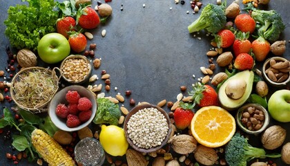 Healthful Mosaic: Framing the Diversity of Fresh and Nutrient-Packed Foods
