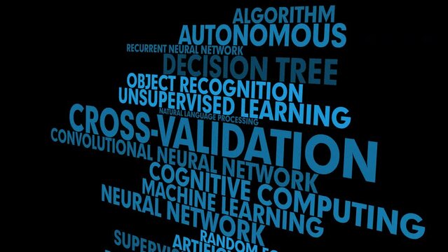 Technology in ai artificial intelligence machine learning deep learning chatbot neural network natural language processing. Autonomous, algorithm, explainable ai on black background