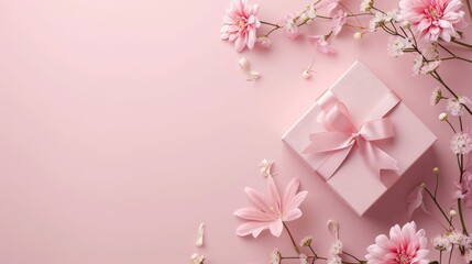 Mothers day minimalist banner  