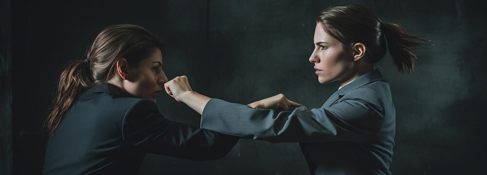 a self-defense workshop for women