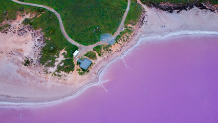 Pink Lake - Lake Bumbunga - South Australia 