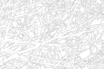 branch vector, Broken tiles mosaic pattern. texture interior background line art. set of graphics elements drawing for architecture and landscape design. cad material - obrazy, fototapety, plakaty