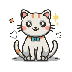 cute cartoon cat