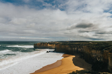 Cliff view on Great Ocean Road - Australia 
