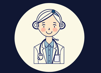 Fototapeta premium Doctor Icon