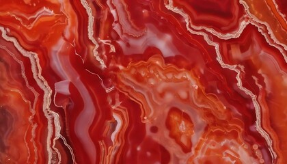 Red agate geode texture  - obrazy, fototapety, plakaty