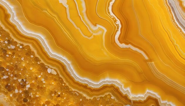 Yellow Agate Stone Texture 