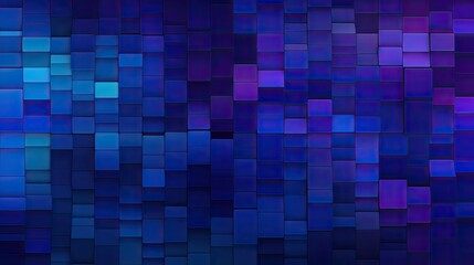 A grid pattern with shades of blue and purple