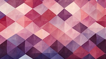 A diamond pattern with shades of pink and purple