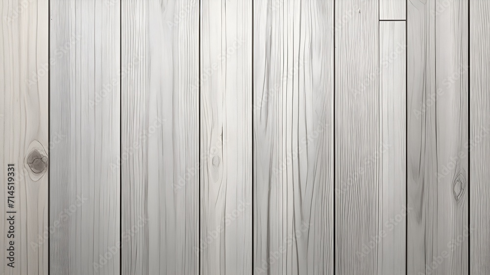 Wall mural white wood texture