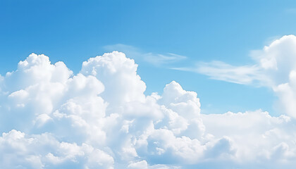 Naklejka na ściany i meble sky and clouds background screensaver paradise