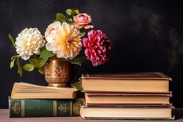 World book day. International literacy day. Reading book concept. World Poetry Day. national library lovers month concept. back to school concept.