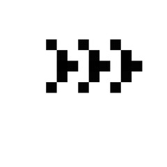 Arrow Pixel Style