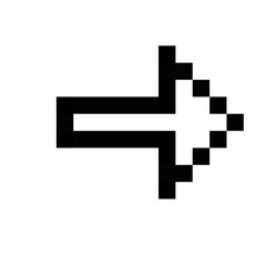 Arrow Pixel Style