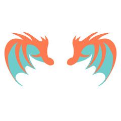 Cartoon Dragon Wings 