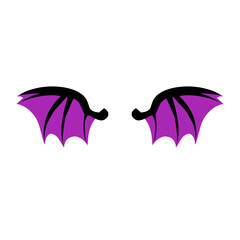 Fototapeta premium Cartoon Dragon Wings 