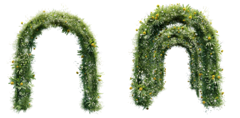 flower arch transparent