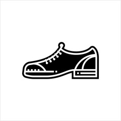 Shoe Icon, Sneaker Icon, Footwear Used To Protect, Comfort The Human Foot