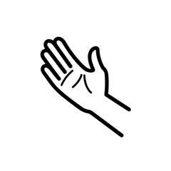 Obraz premium Give Hand Icon