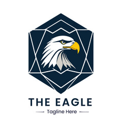 vector eagle logo design template0