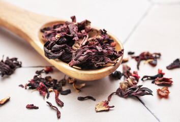 Dry Hibiscus Tea