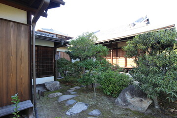Onrindo House in Shosei-en Garden, Kyoto, Japan