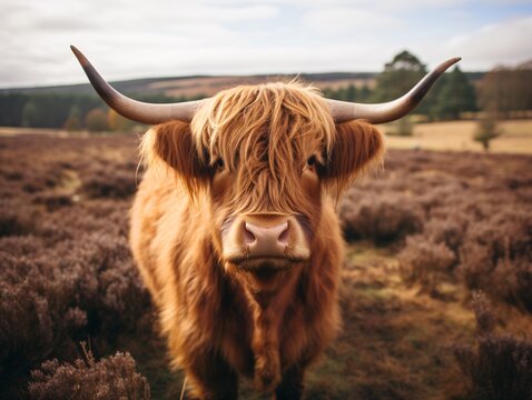 Schottisches Hochlandrind Highland Cattle portrait pictures