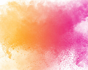 Abstract Holi color splash paint background