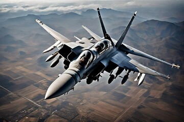A fighter jet banking sharply in a low-altitude flyby, with the pilot visible in the cockpit, wearing a determined expression.