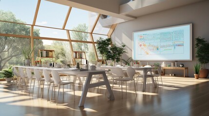 Visual Learning Hub: Exploring Interactive Whiteboards for Classroom Engagement