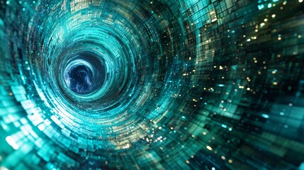 Cyber Vortex: Immersed in the Whirlwind of Digital Innovation