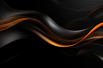 Fototapeta premium Abstract background with black and golden smoke for Awareness Day