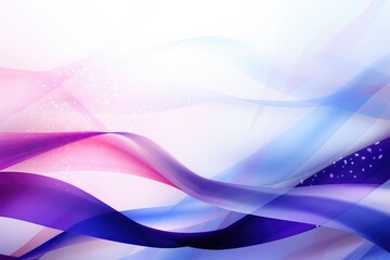 Abstract background Awareness with white and pink or purple waves