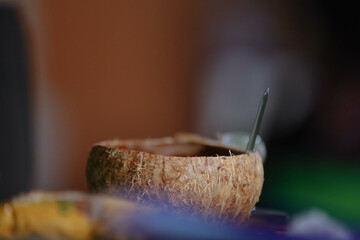 Coconut shell