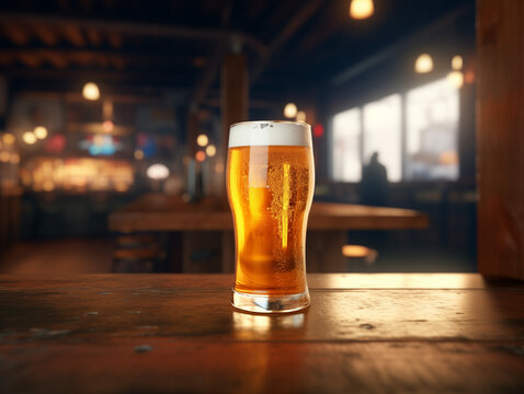 Beer, captivating image featuring the essence of beer, celebrating its richness and variety