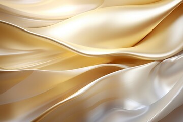 golden abstract background with some smooth lines 