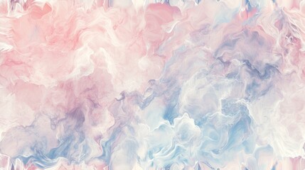  a painting of pink, blue, and white swirls on a pink, blue, pink, and white background that looks like something out of a painting of watercolor.