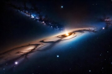 galaxy and stars background