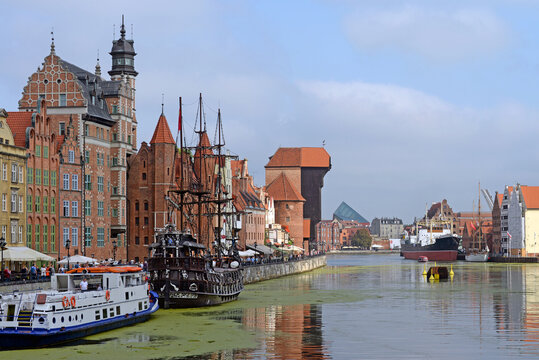 Altstadt von Danzig in Polen