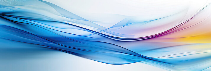 abstract blue wave, Modern blue  Abstract lin wave Business Background